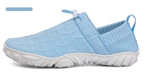 Men's Slip-On Breathable Flyknit Fitness Shoes