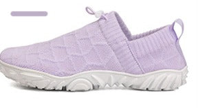 Men's Slip-On Breathable Flyknit Fitness Shoes