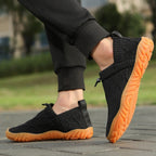Men's Slip-On Breathable Flyknit Fitness Shoes