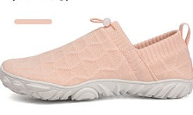Men's Slip-On Breathable Flyknit Fitness Shoes