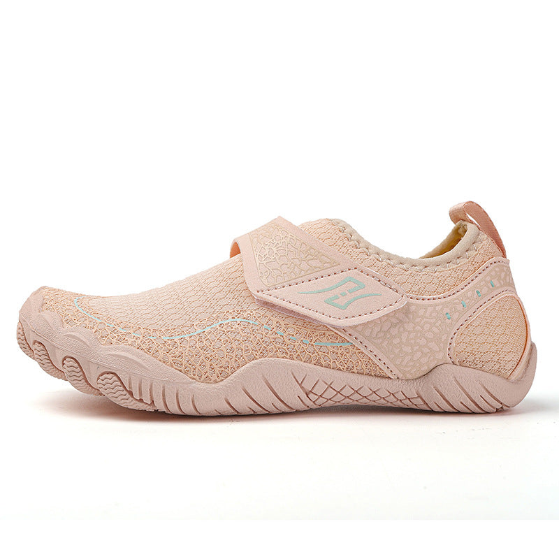Children's Beige  Barefoot slip on shoes