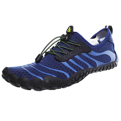 Blue Unisex running barefoot shoe