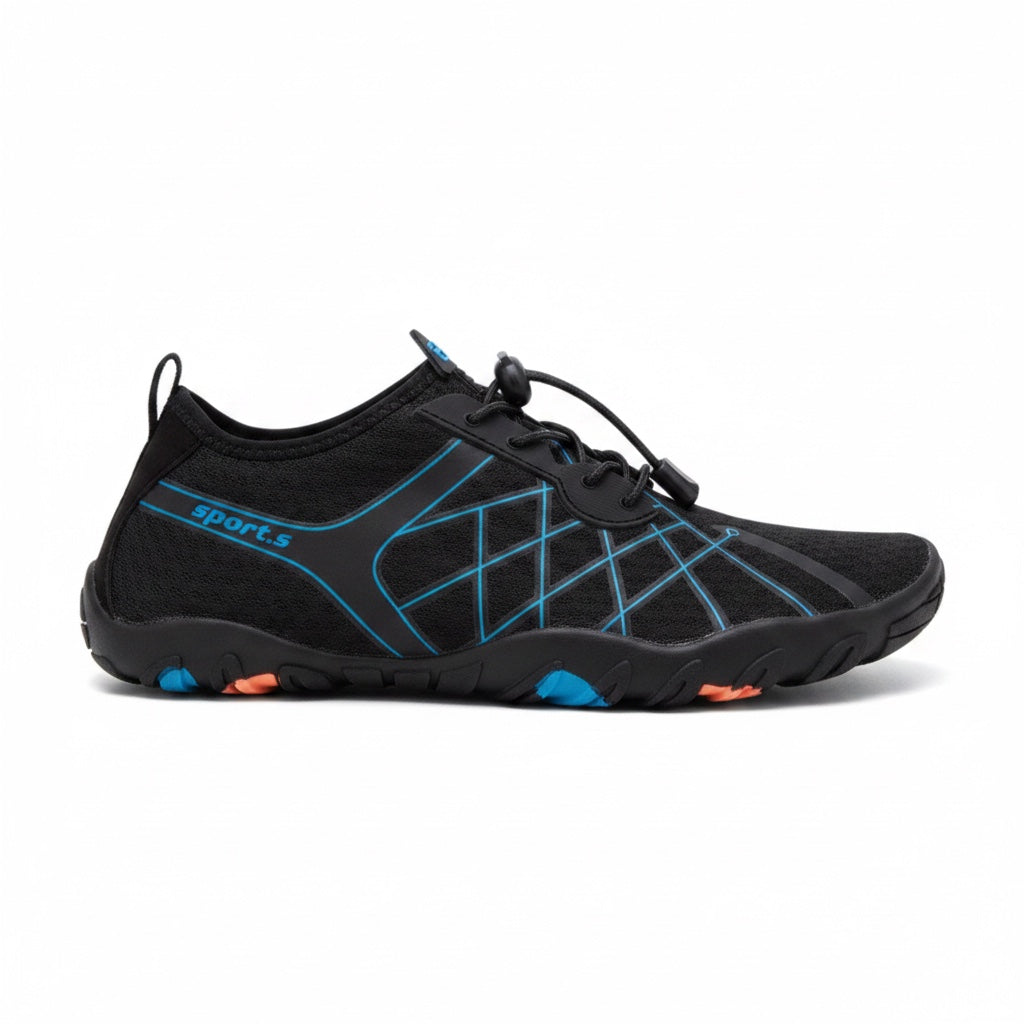 Trail Flex Barefoot Shoes – lifestyle shot at the beach