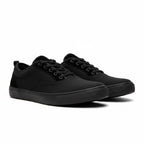 Black unisex Sprint barefoot shoes with wide toe for natural movement and wide toe.