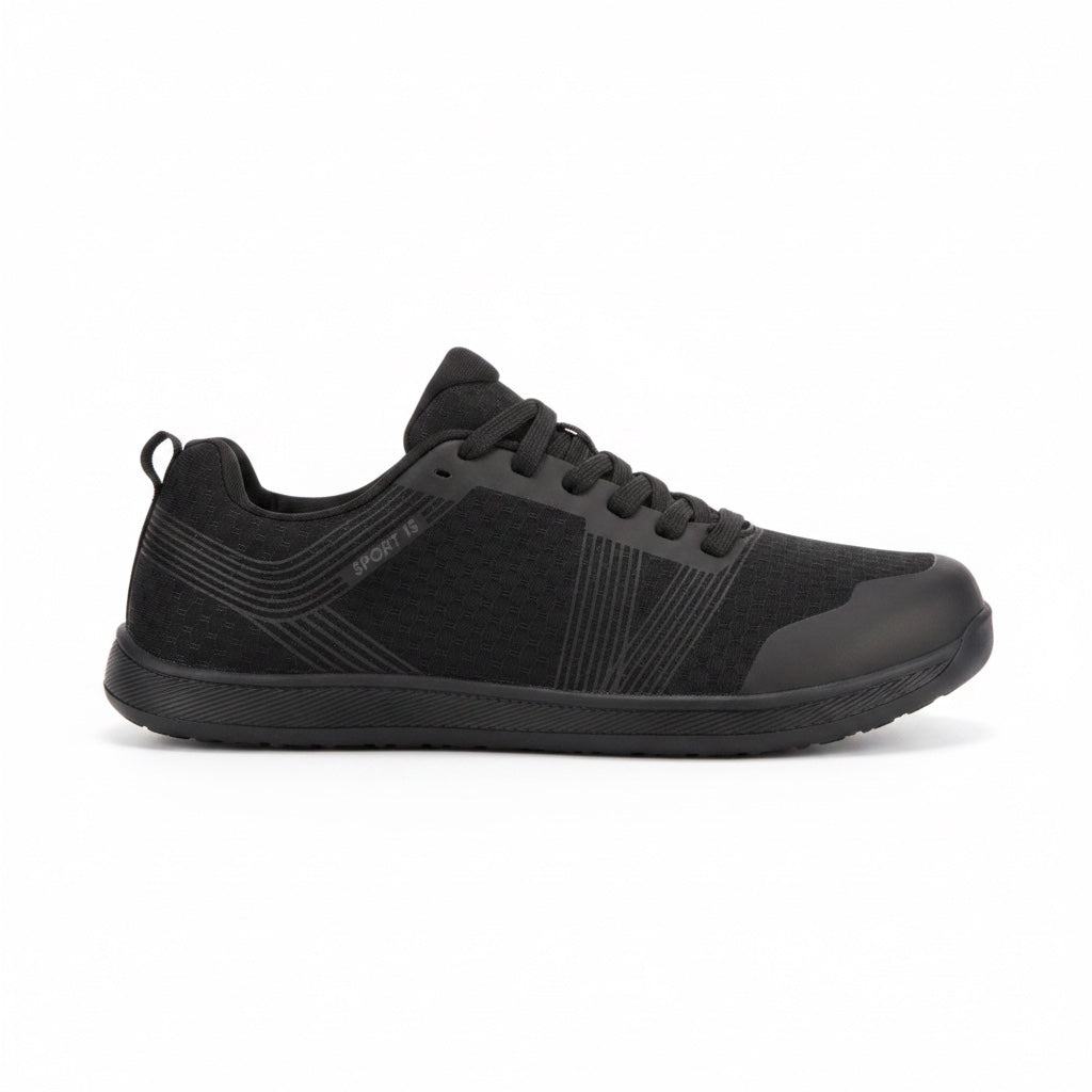 Black Men’s Stride Barefoot Shoes product photo