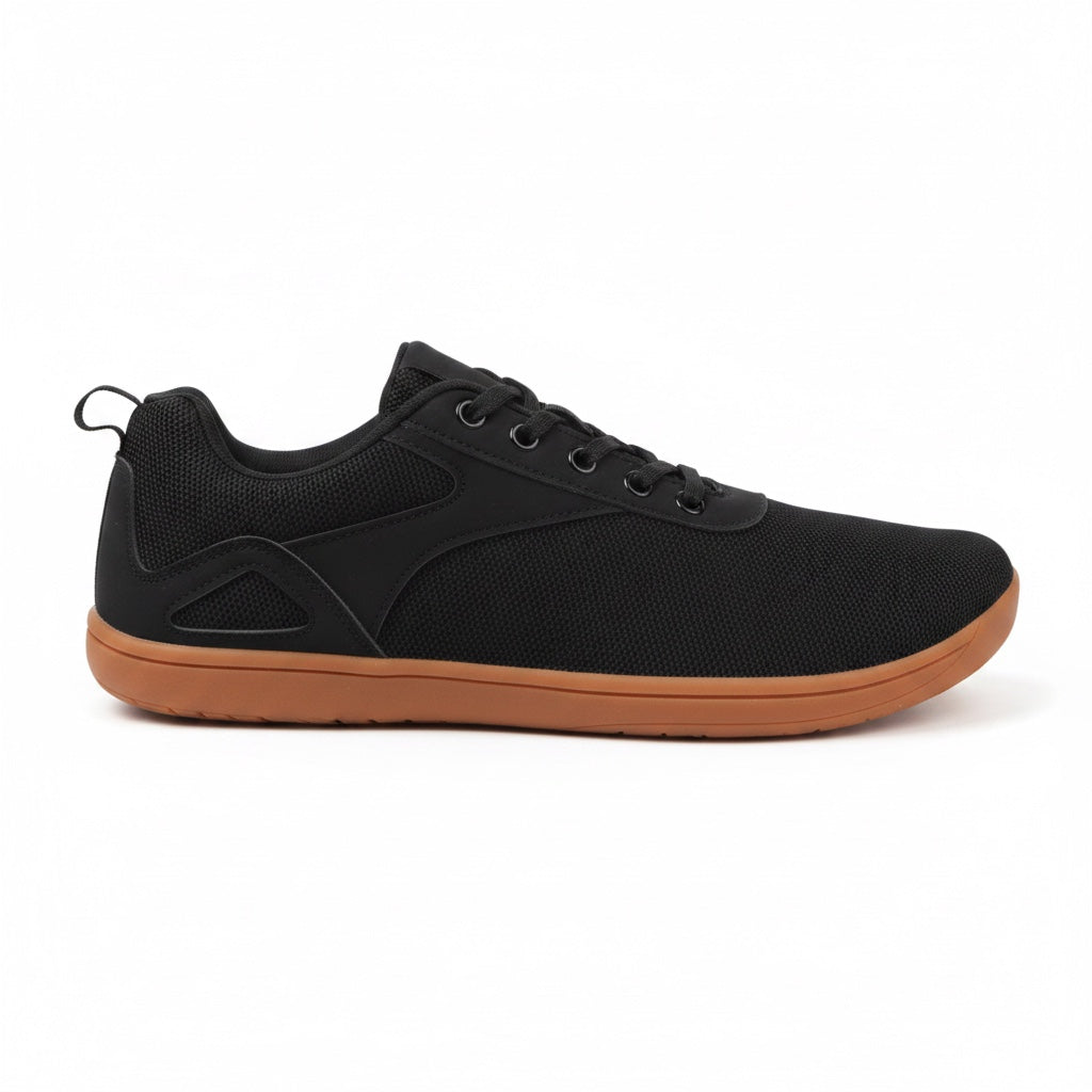 Black Wide Fit Barefoot Knit Sneakers product photo