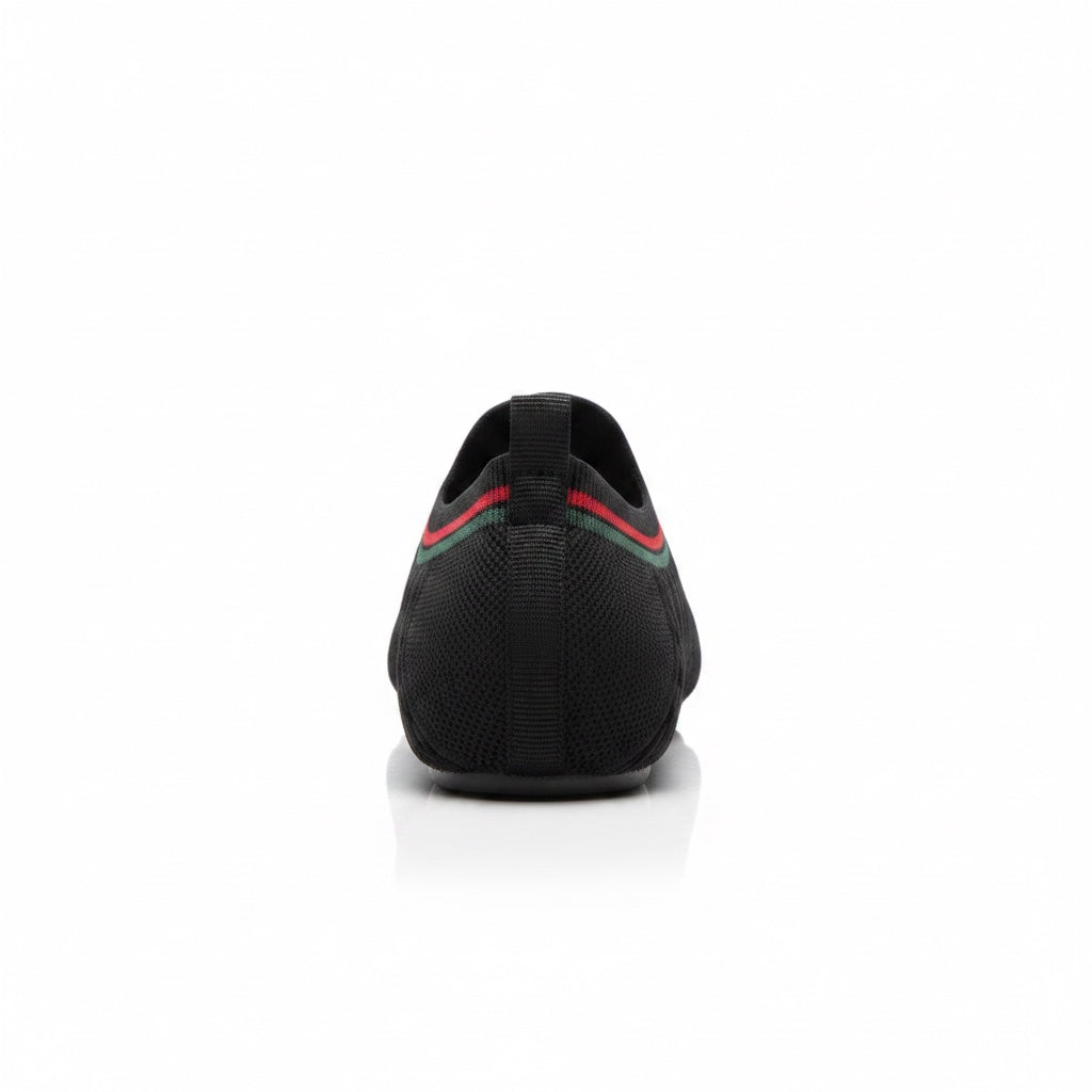 Black barefoot water shoe with lightweight flexible design