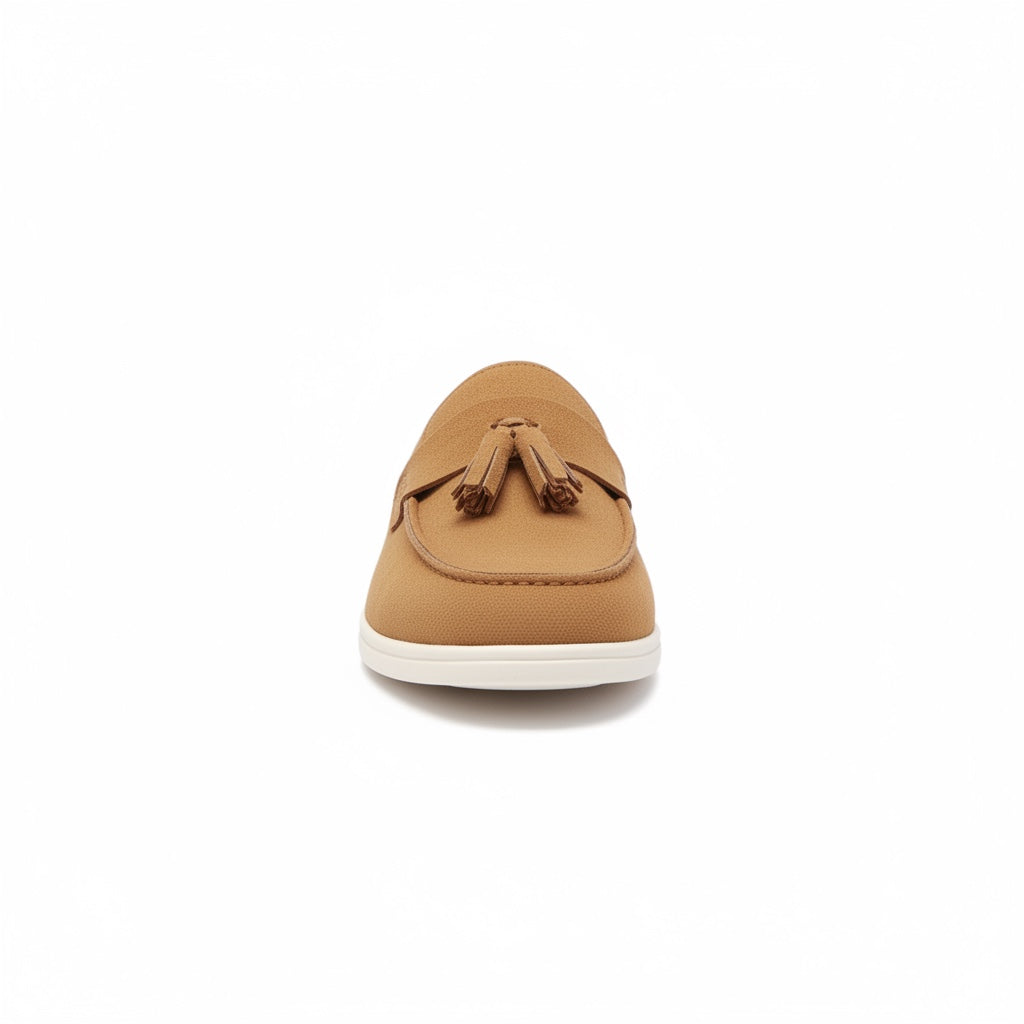 Brown Signature Slip On Loafers – product photo 2