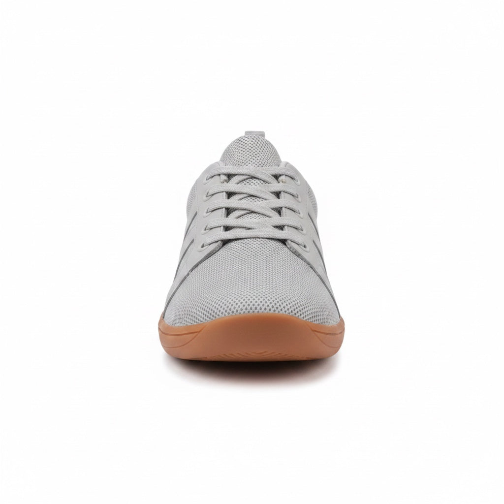 Grey Wide Fit Barefoot Knit Sneakers – product photo 2
