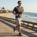 Grey barefoot shoes, perfect for fitness wide toe for comfort.