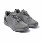 Pulse Barefoot shoes lightweight with grey sole and laces. wide toe for comfort and everyday use.