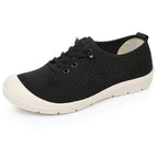 Black womens loafers barefoot shoes with knit material. Premium quality for everyday comfort