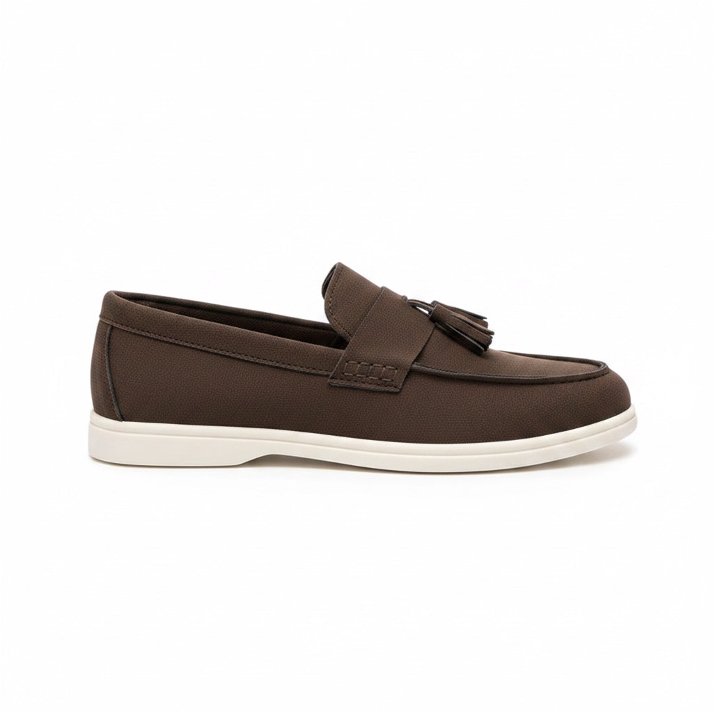 Brown Signature Slip On Loafers – product photo 5