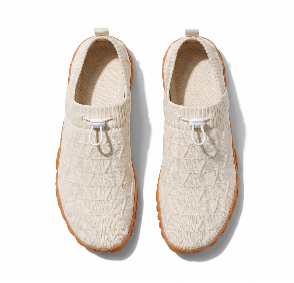 Beige Men Barefoot Slip on shoes