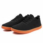 Casual black barefoot shoes for men 