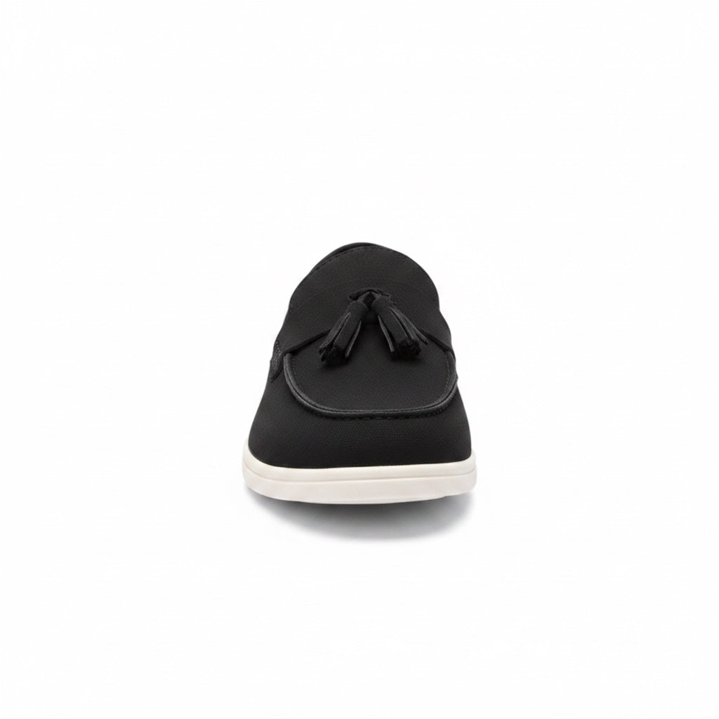Black Signature Slip On Loafers – product photo 3