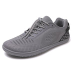Grey Pulse barefoot shoes lightweight with wide toe. Comfort and great for foot pain relief