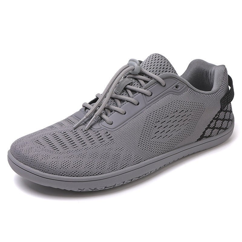 Grey Pulse barefoot shoes lightweight with wide toe. Comfort and great for foot pain relief