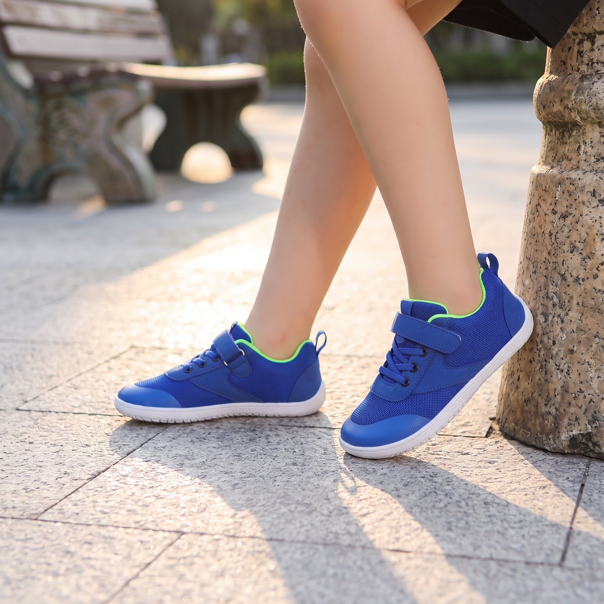 Sprint Barefoot children's shoes for all day comfort. wide toe for foot health.
