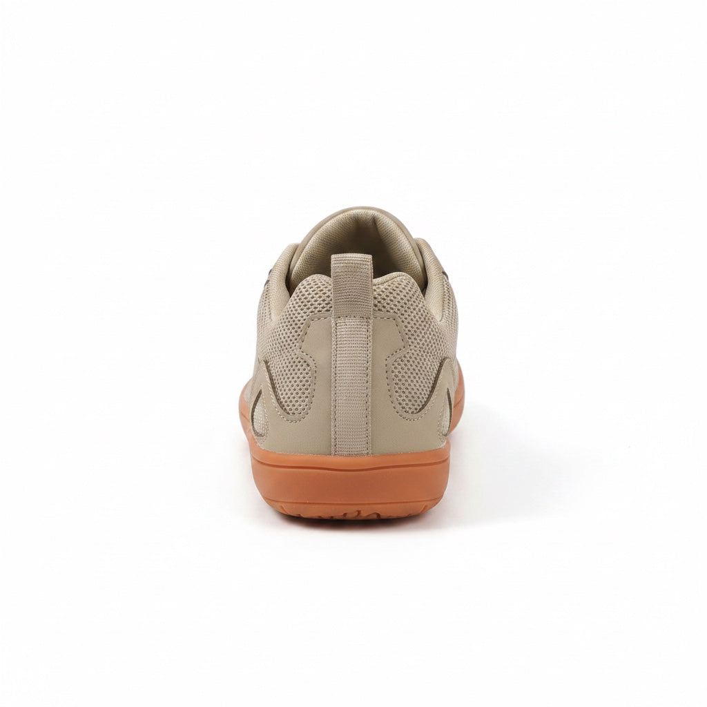 Beige Wide Fit Barefoot Knit Sneakers – product photo 3