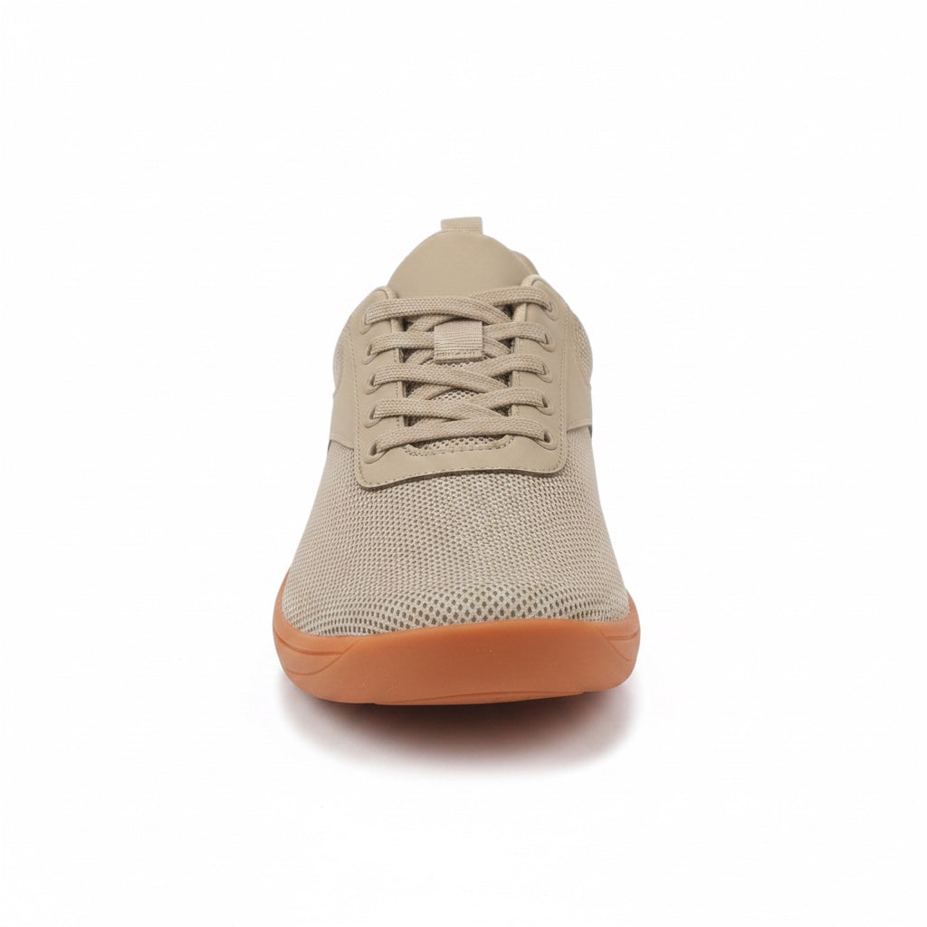 Beige Wide Fit Barefoot Knit Sneakers – product photo 2