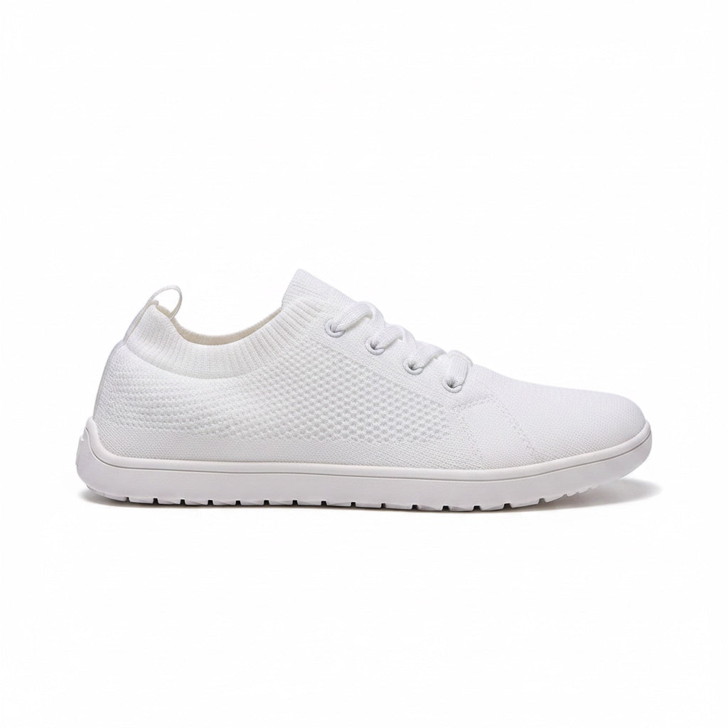 White Men’s Stride Barefoot Shoes product photo