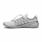 Detailed side profile highlighting the minimalist design and lightweight flexible sole.