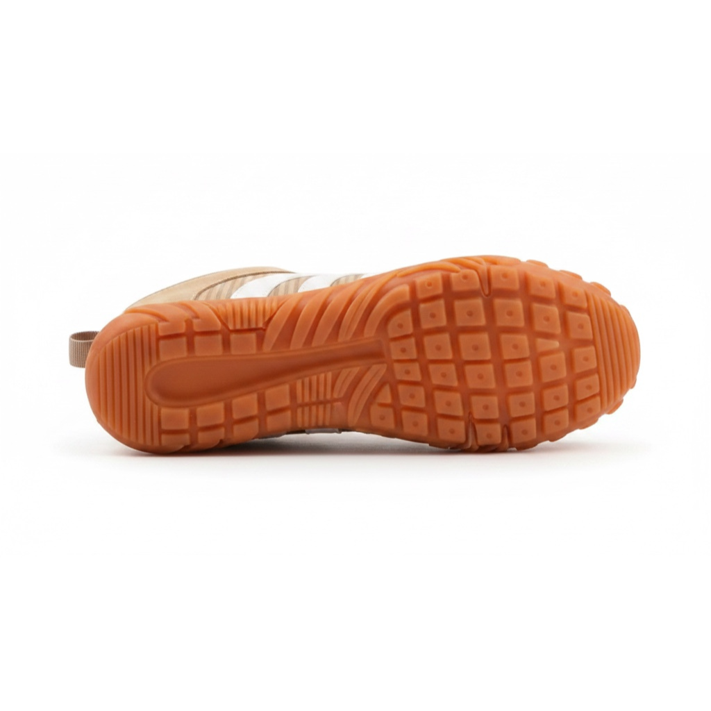 barefoot shoes beige for woman with view of sole
