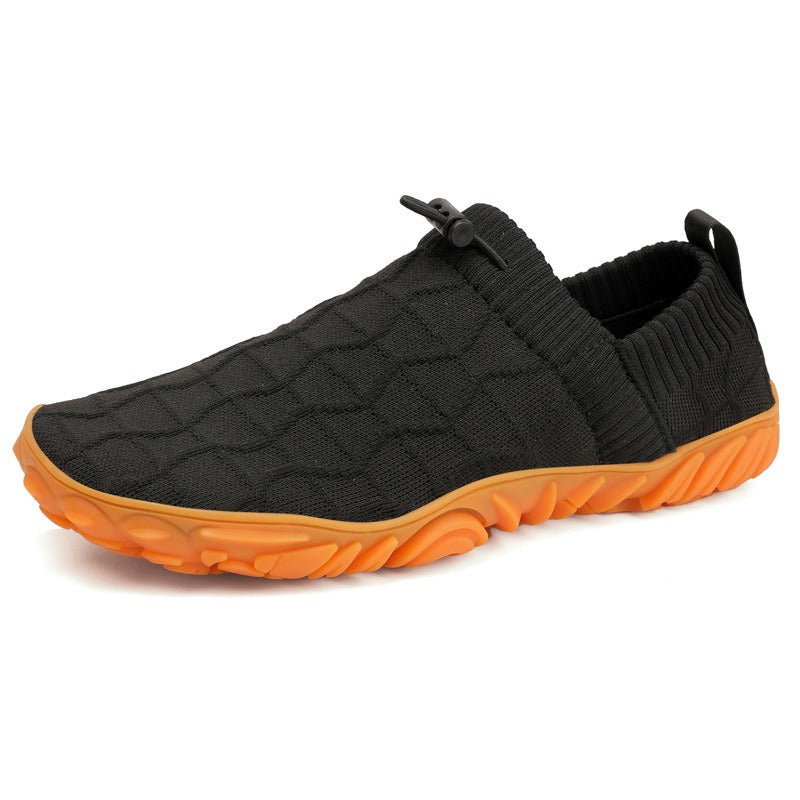 Men's Slip-On Breathable Flyknit Fitness Shoes